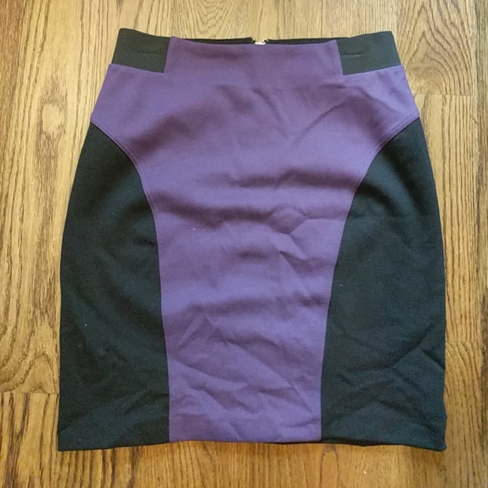 Black & Purple Michael Kors skirt